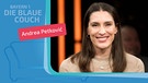Andrea Petković zu Gast auf der Blauen Couch | Bild: picture-alliance/dpa, Sina Schuldt; Montage: BR